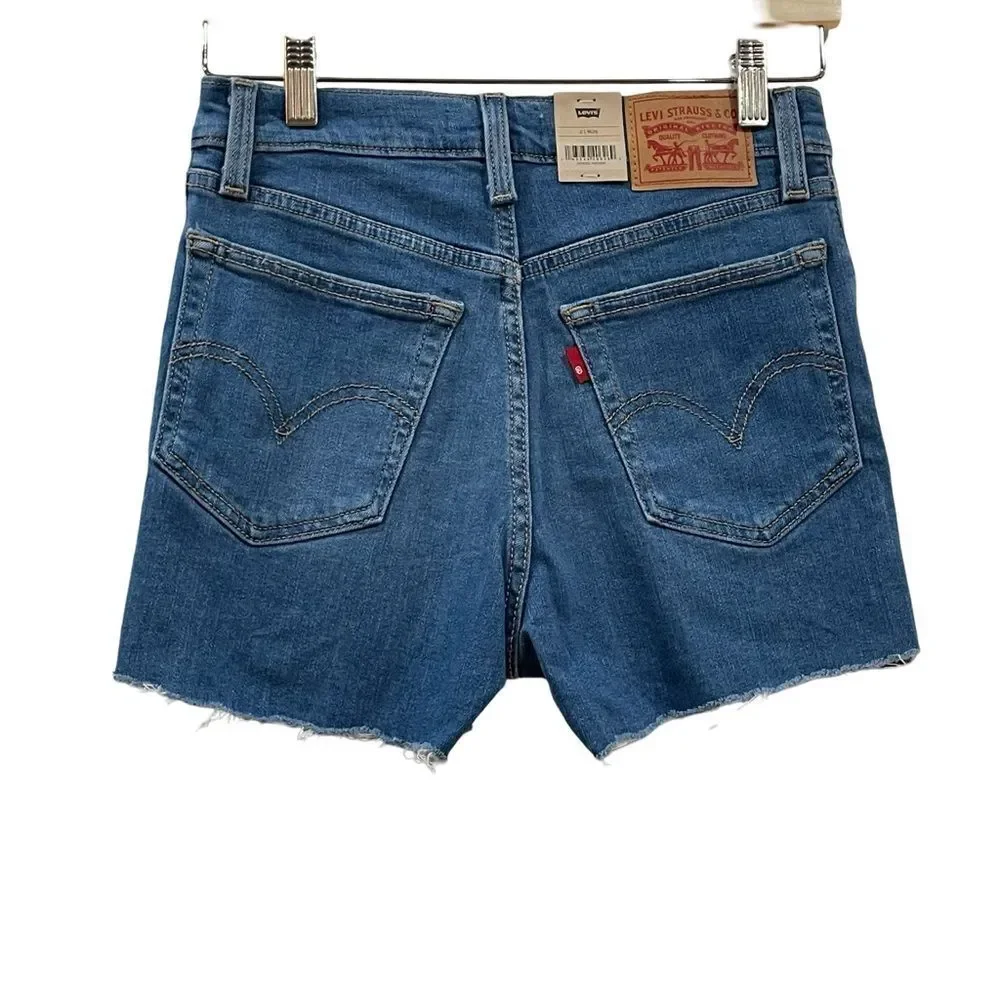 Levi Jean Shorts, High Rise, Size 26